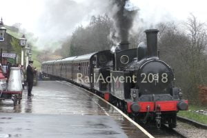 1054 and 85 steaming through Oakworth