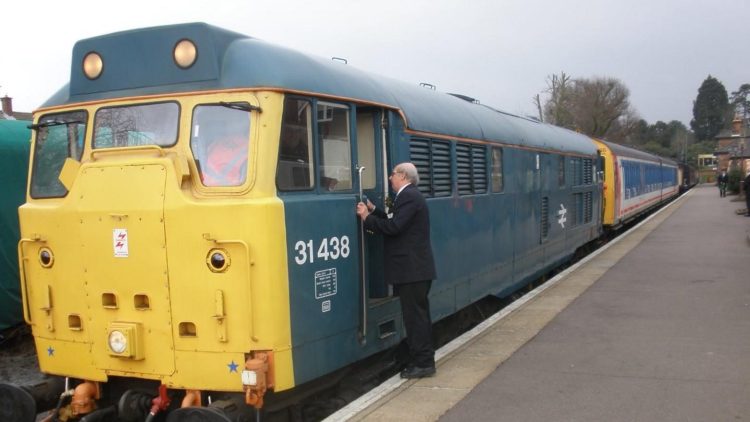 Class 31 No.31438 // Credit Epping Ongar Railway - Departments Diary