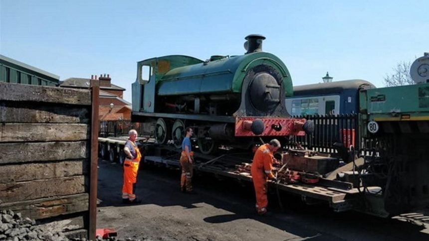 Epping Ongar Railway welcomes steam locomotive No. 3837