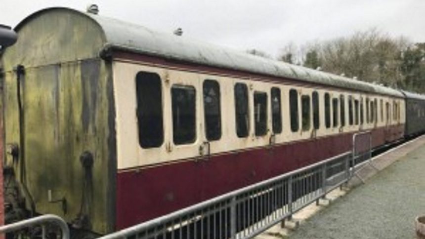 New coach for the Helston Railway