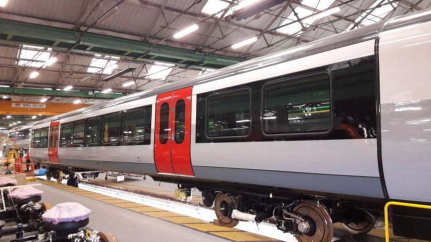 Greater Anglias new train takes shape
