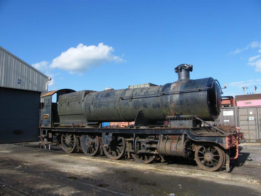 No.2874 in Ex-Barry Scrapyard Condition // Credit The 2874 Trust