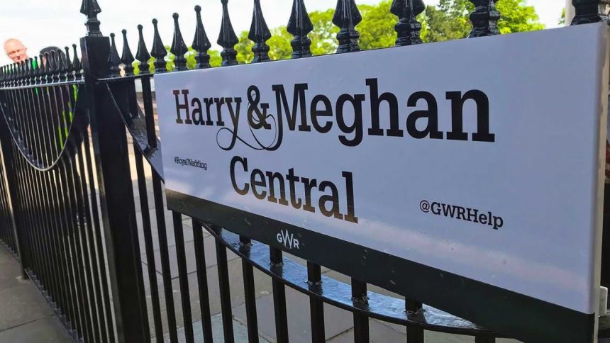 Great Western Railway rename Windsor and Eton to Harry and Meghan Central ahead of Royal Wedding