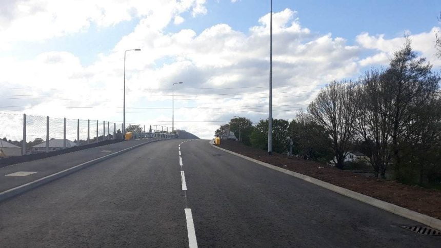 Mardy road bridge in cardiff reopens to road traffic
