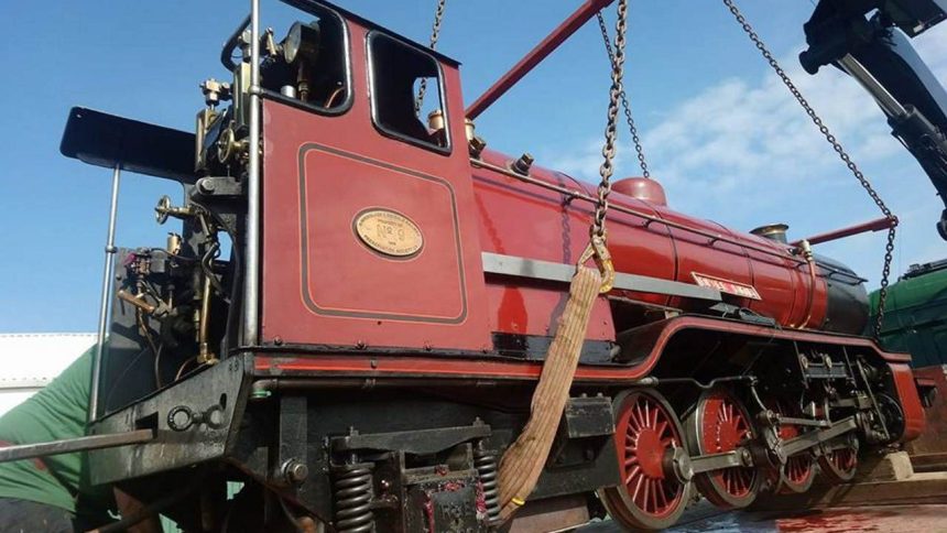 River Mite arrives at the Romney Hythe and Dymchurch railway ahead of annual gala