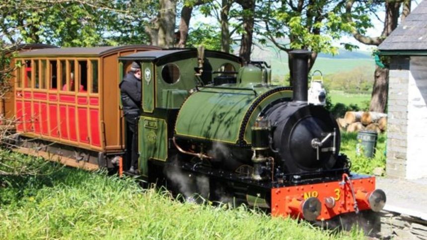No. 3 'Sir Haydn' returns to steam at the Talyllyn Railway Founders Day