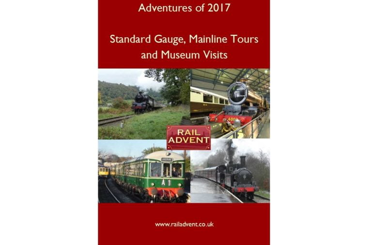 RailAdvent Railway Adventures of 2017 DVD East Lancashire Railway