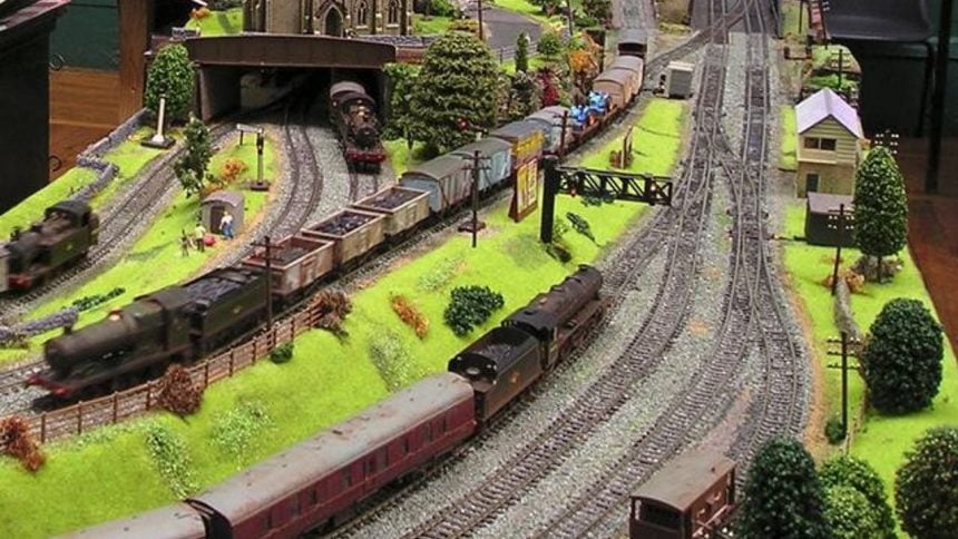 Model Railway exhibition at the COrris Railway