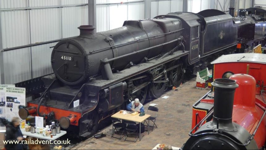 45110 at the Engine House