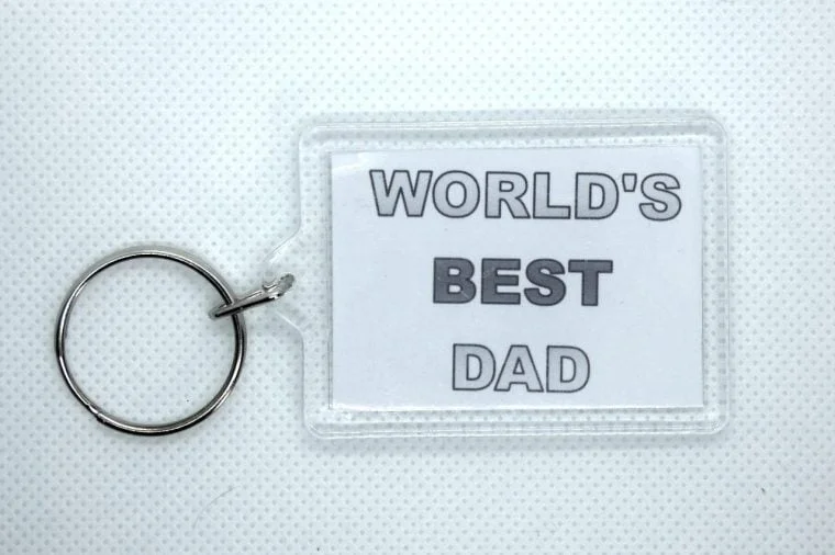 Worlds Best Dad Keyring