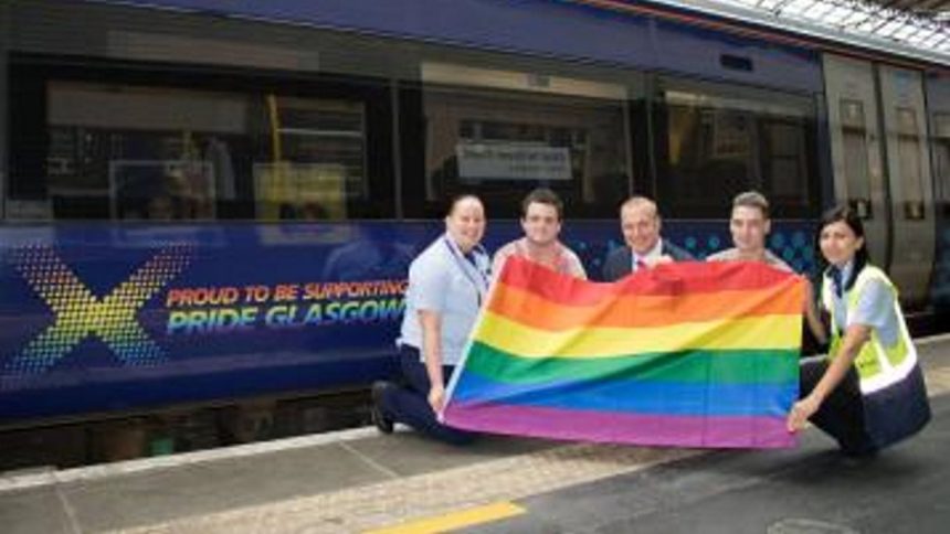 ScotRail pride train