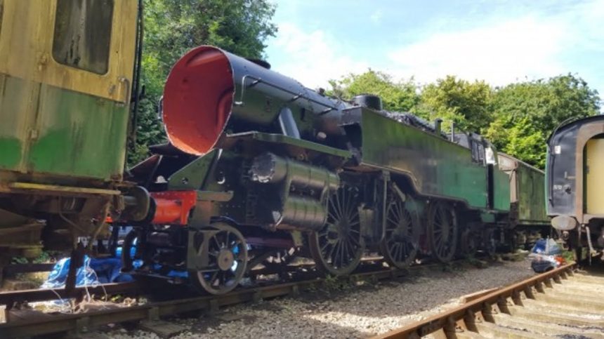 steam locomotive 80150