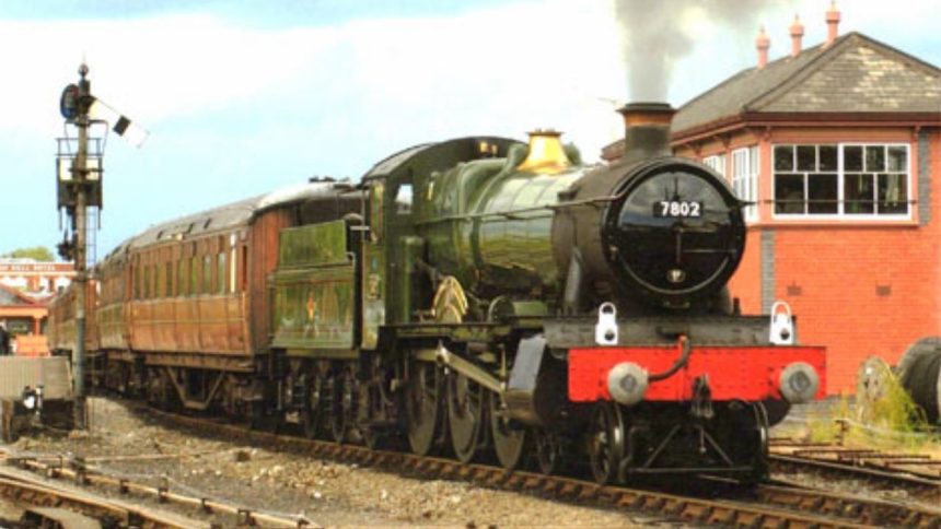 7802 Bradley Manor at the Severn Valley Railway