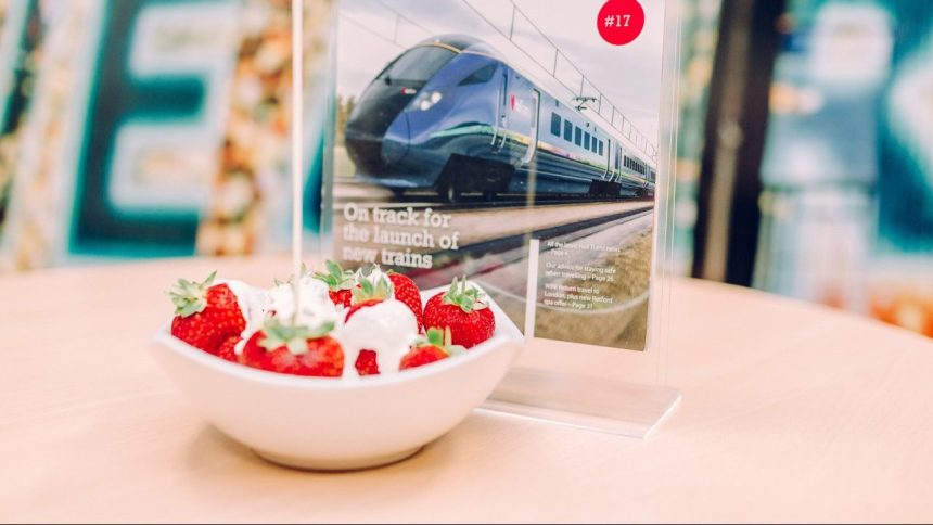 Hull Trains sees strawberries fly