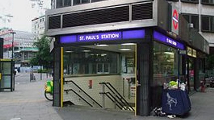 St Pauls tube station