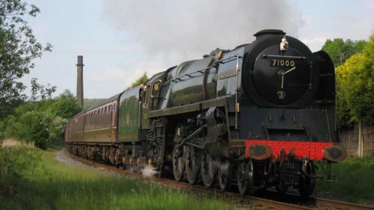 71000 Duke of Gloucester on the East Lancashire Railway