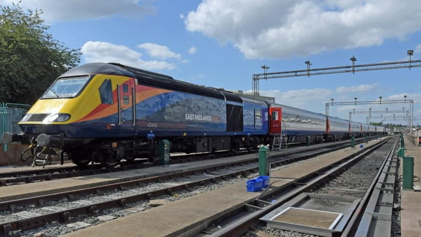 East Midlands Trains new HST in Derby