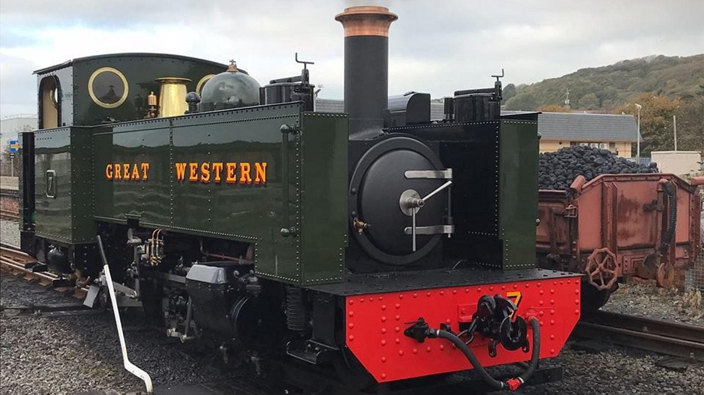 Newly Overhauled No.7 // Credit Locomotive No.7 - Our Past Is Their Future FB Page