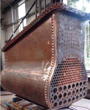 Copper Firebox for 928 "Stowe" // Credit V Class 928 'Stowe' FB 