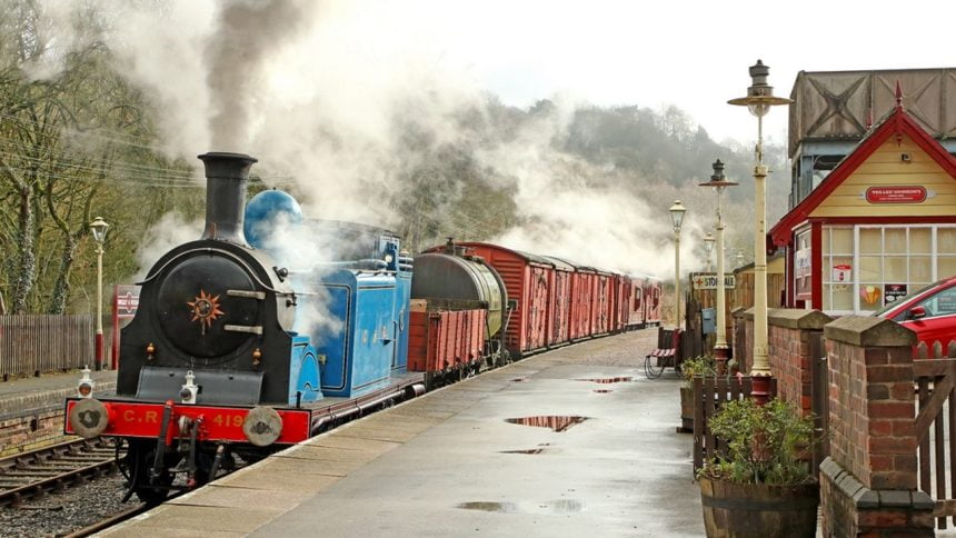 419 at the Churnet Valley Railway