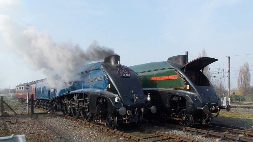 60007 Sir Nigel Gresley and 60009 Union of South Africa