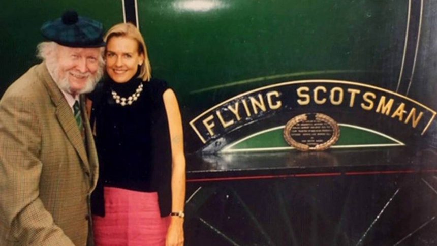Flying Scotsman with Alan Pegler and Penny Vaudoyer