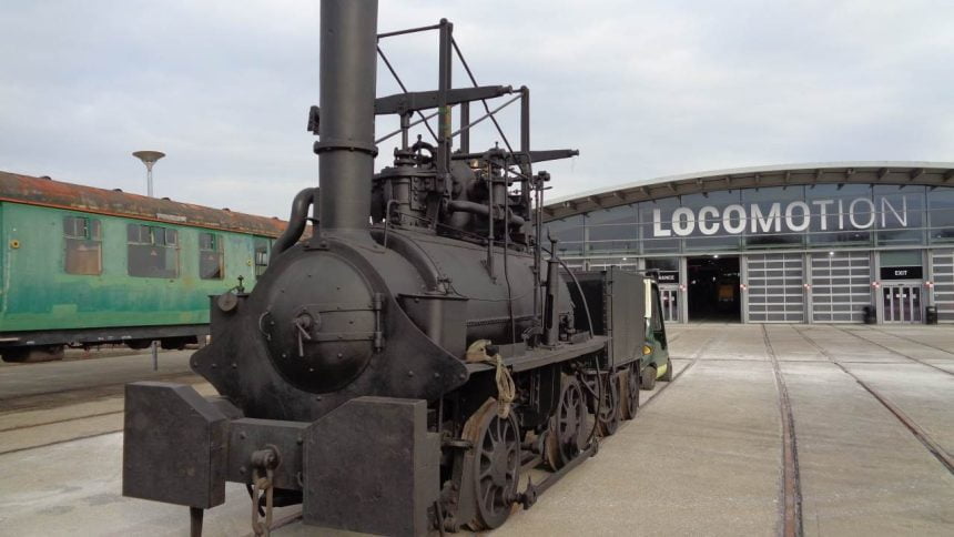 The Hetton Locomotive at Locomotion in Shildon