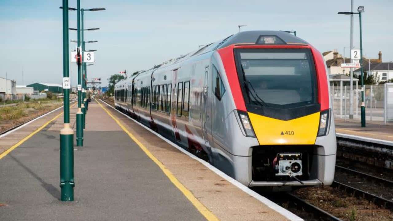 Greater Anglia new train enters service