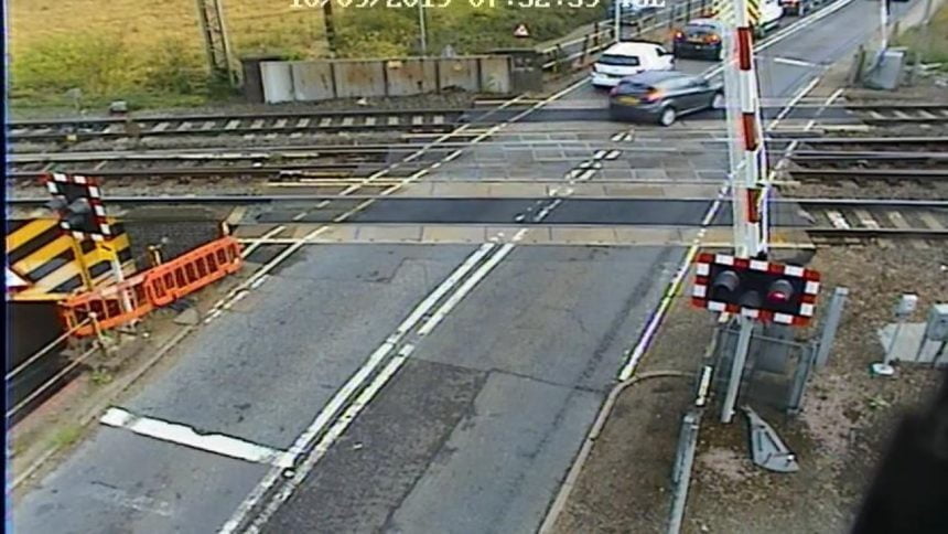 level crossing jumping