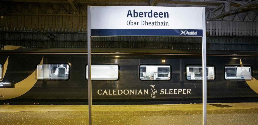 Caledonian Sleeper Aberdeen