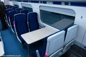 Hull Trains 802 interior