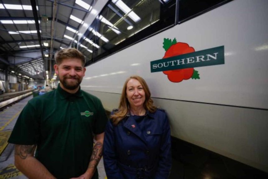 Southern poppy train