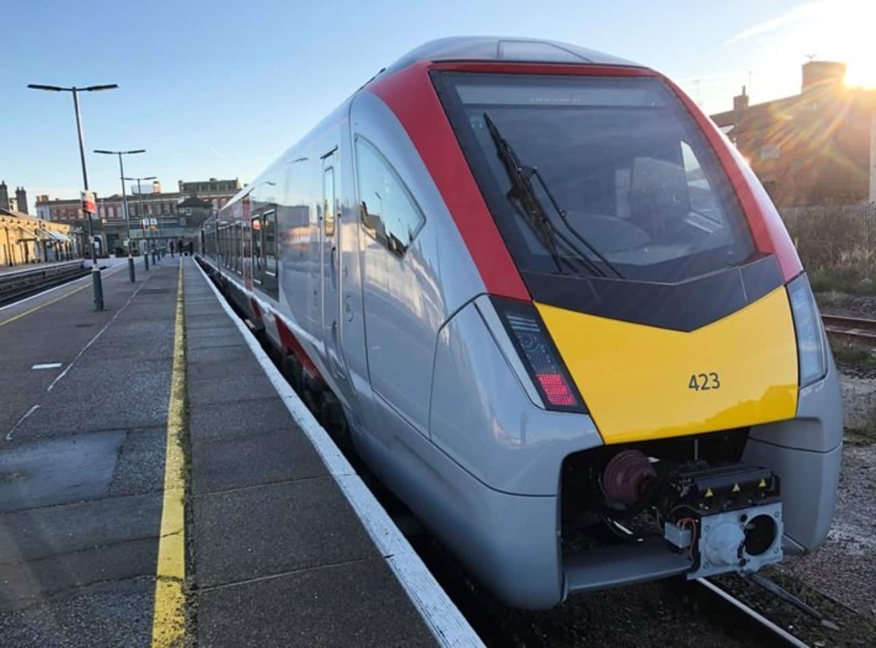 New trains begin operating on Lowestoft to Ipswich route