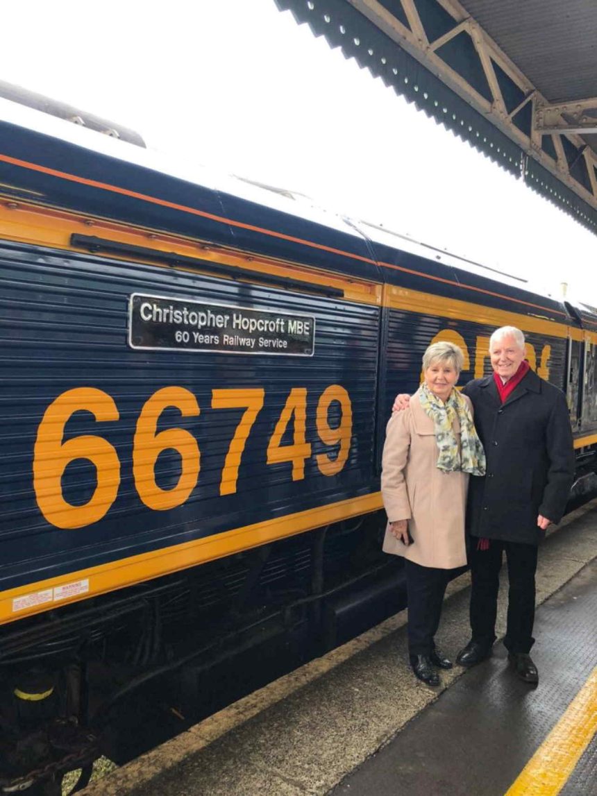 GB Railfreight name locomotive after employee