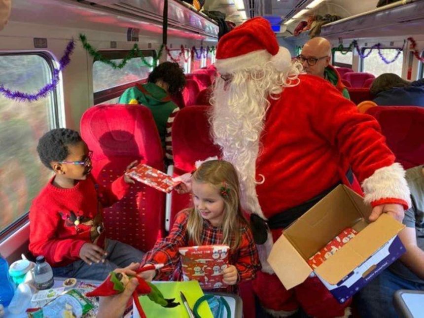 East Midlands Railway welcomes santa