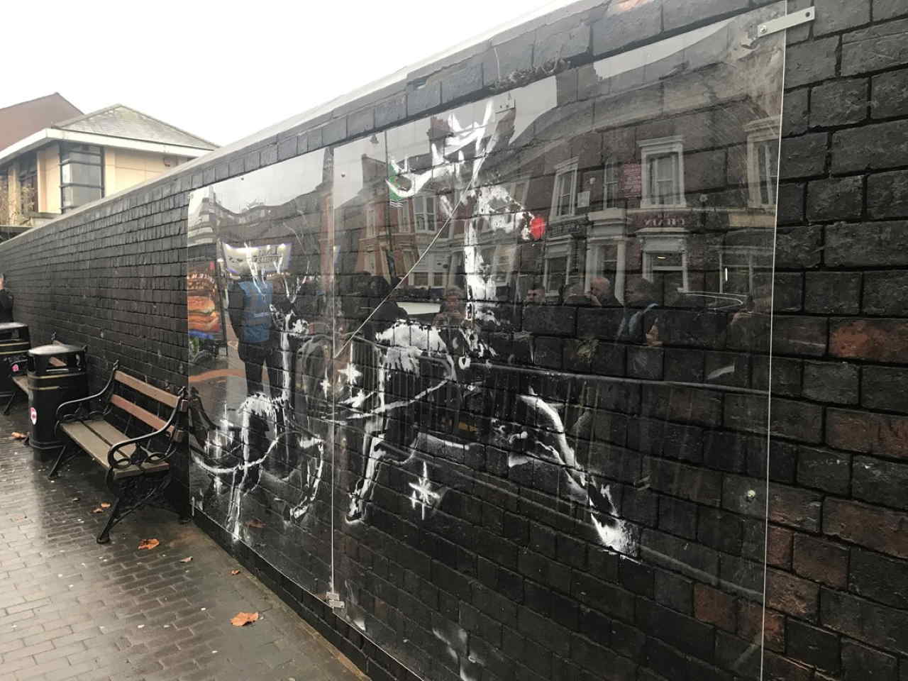 Network Rail protects Banksy art