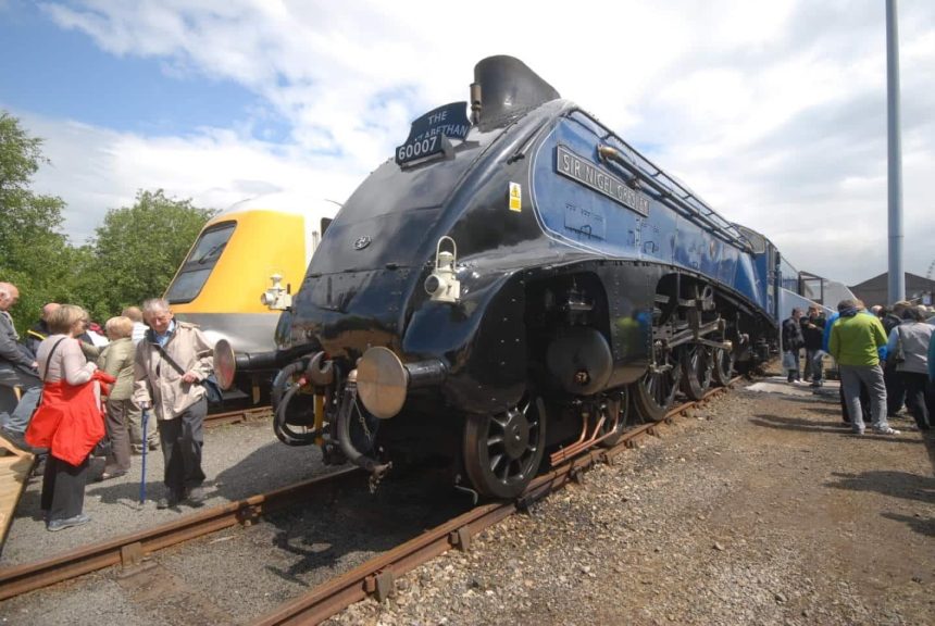 60007 "Sir Nigel Gresley" at NRM York Railfest 2012 // Credit Tim Hawkins
