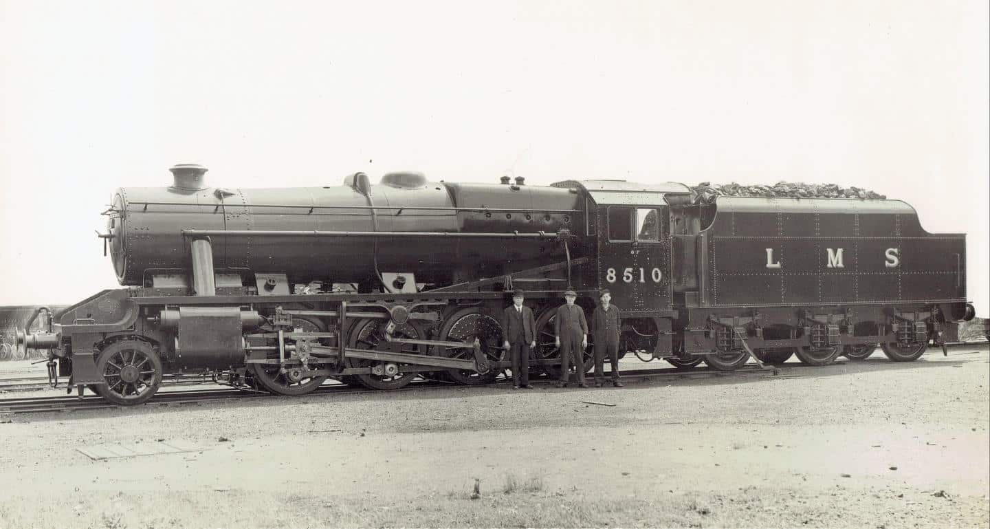 8510 at Doncaster Works in 1943 // Credit Unknown