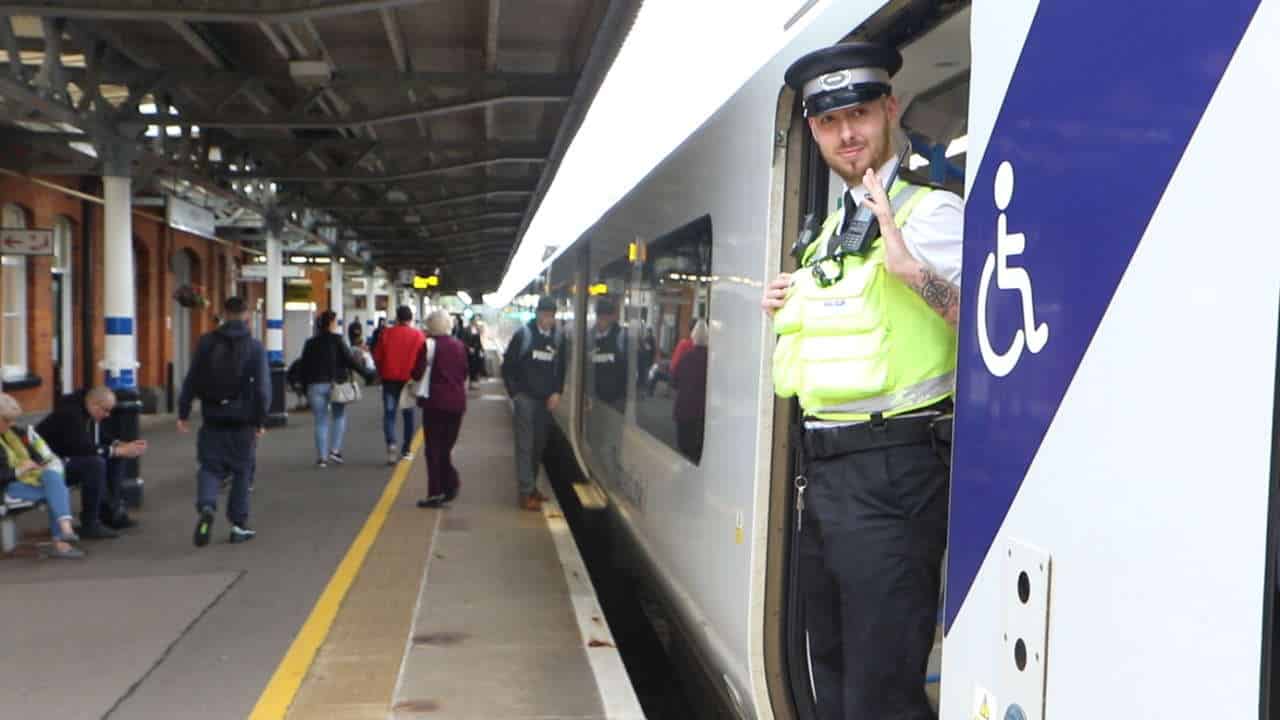 Govia Thameslink Railway Rail Enforcement Officer Ben O'Day came through the Prince's Trust Get Into Railways Scheme