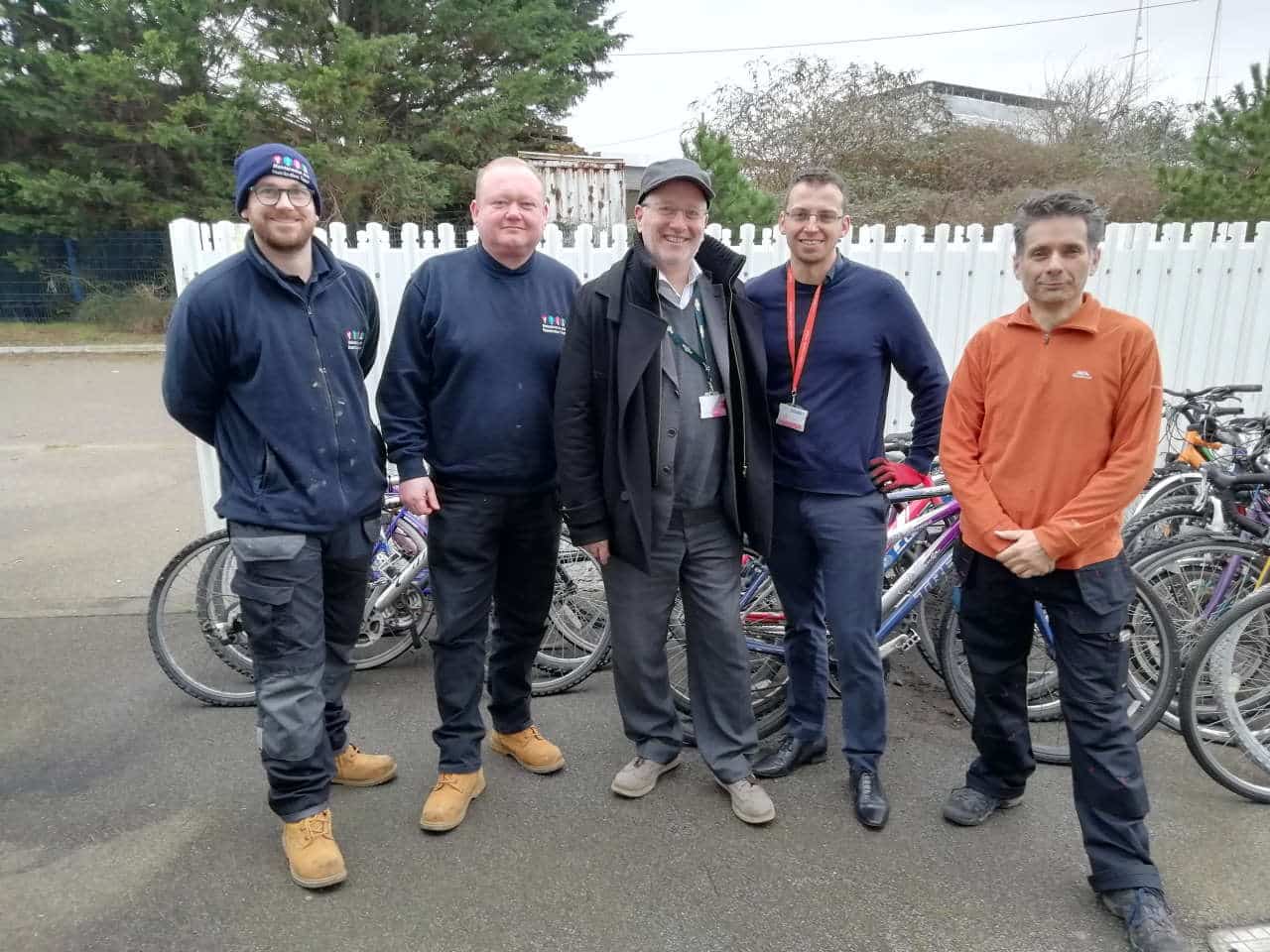 Bike donation to charity from Southern