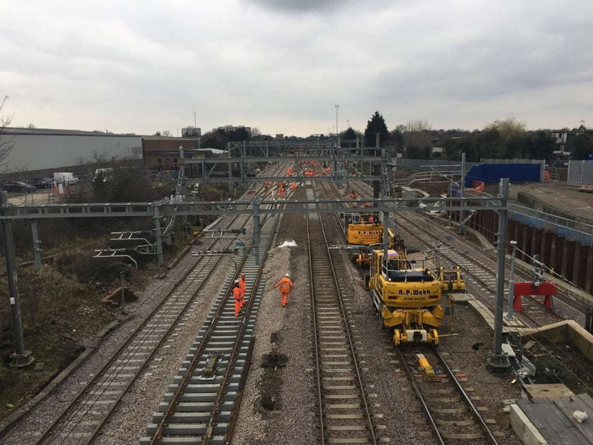 [NWR] norwich to london track upgrade