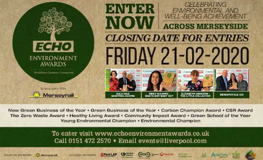 Merseyrail to sponsor Liverpool Echo Environment Awards