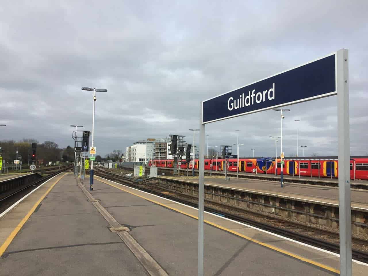 10 days for rail upgrade work for guildford