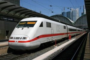 ICE 1 train at Frankfurt