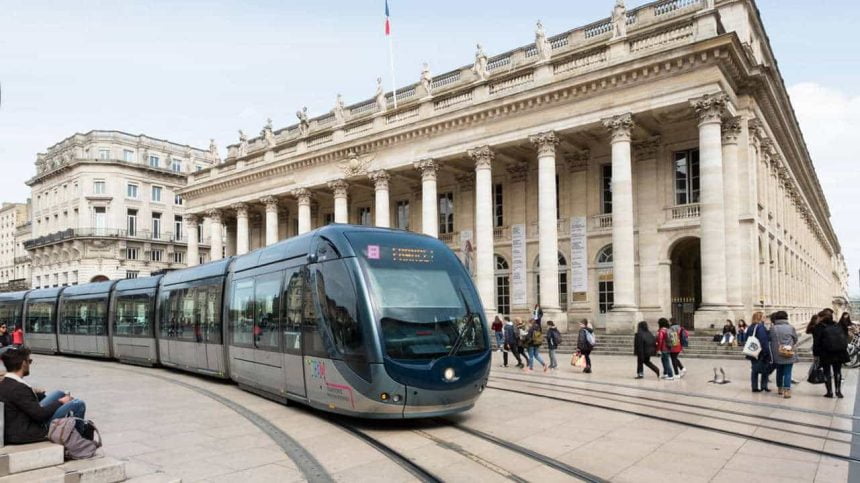 130th Citadis tram in Bordeaux built by Alstom
