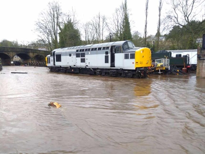 Haworth MPD flooding by Storm Ciara
