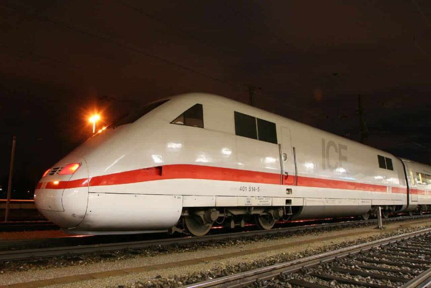 DB ICE 1 train ECTS