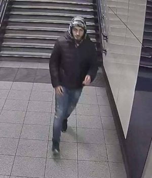 British Transport Police release CCTV image after robbery on Jubilee Line on the London Underground