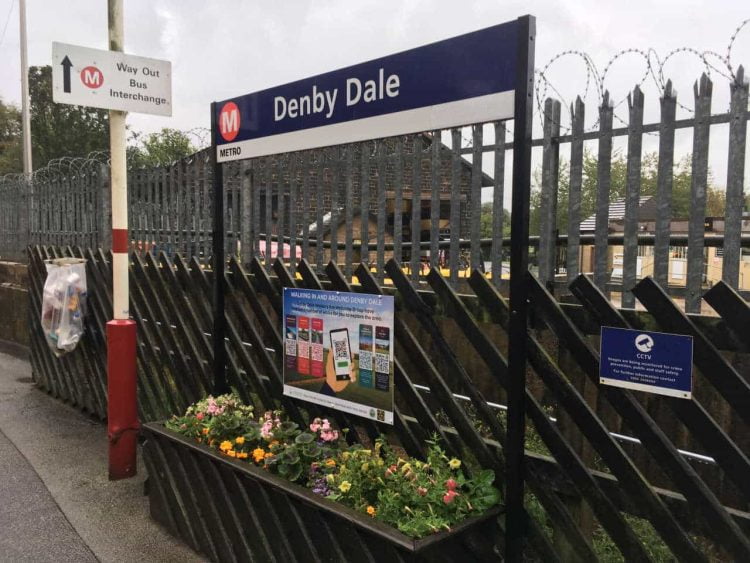 Denby Dale, a station on the Penistone line // Network Rail