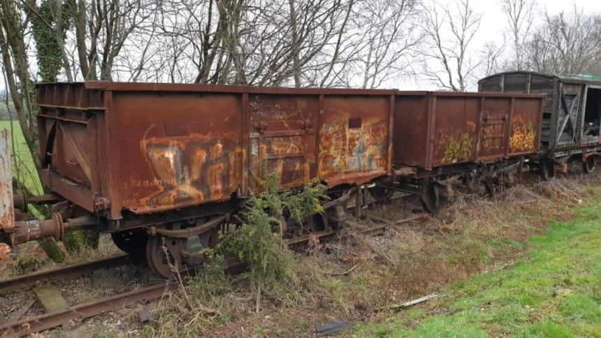 Somerset and Dorset Railway Trust's new BR Mineral Wagons // Credit S&DRT